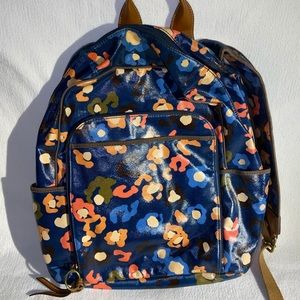 Colorful cheetah print Fossil Backpack
